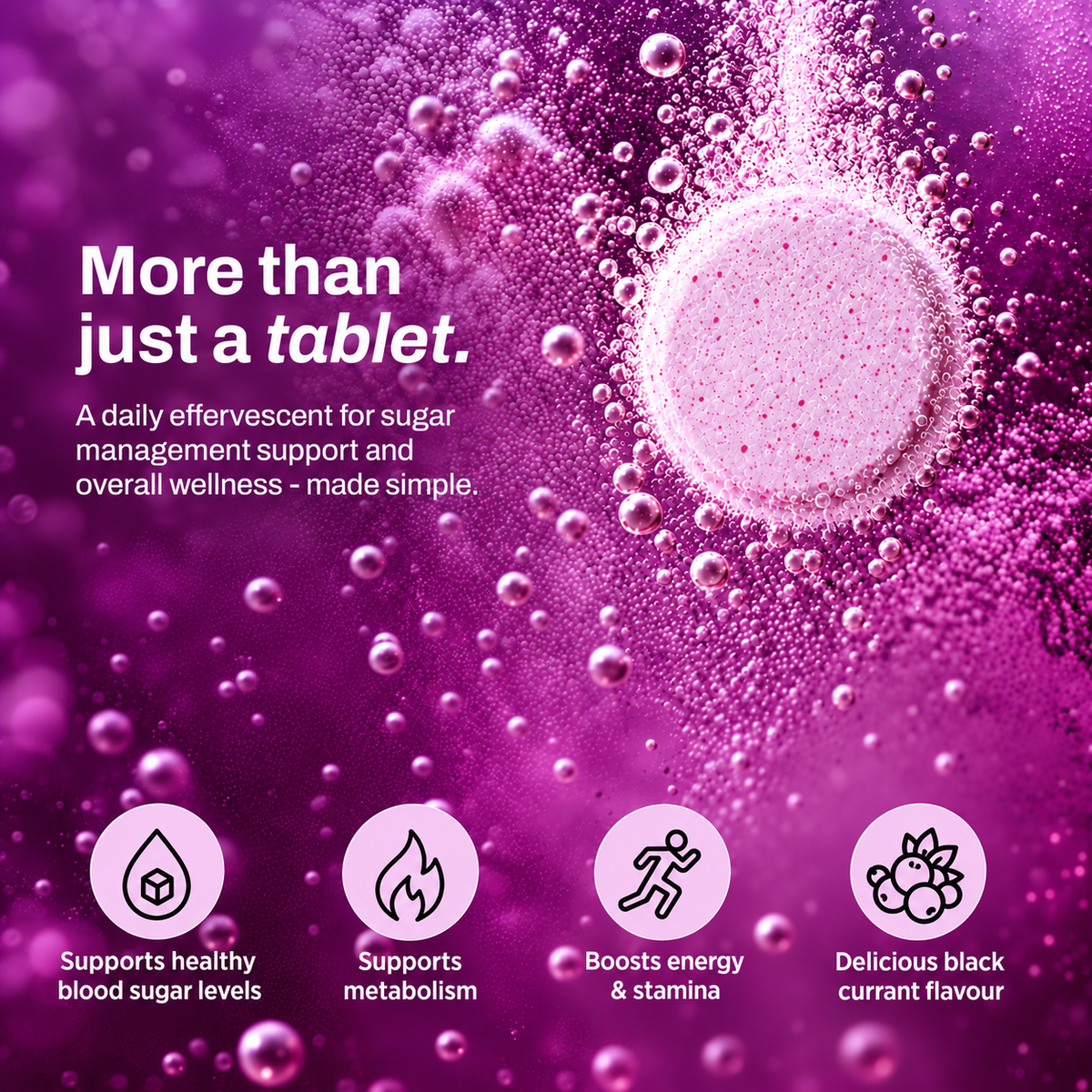 Sugar Support Effervescent Tablets