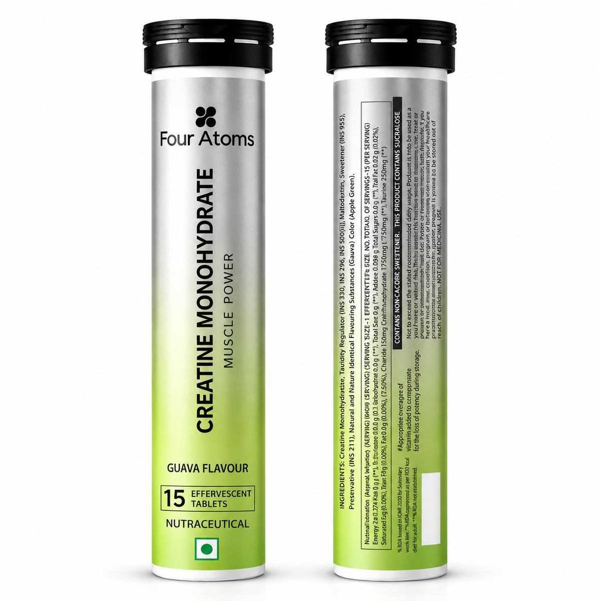 Creatine Monohydrate Guava Effervescent 15 Tablets