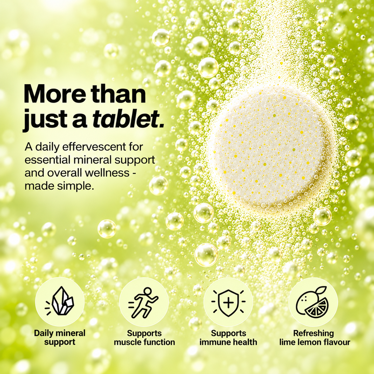 Magnesium And Zinc Effervescent Tablets